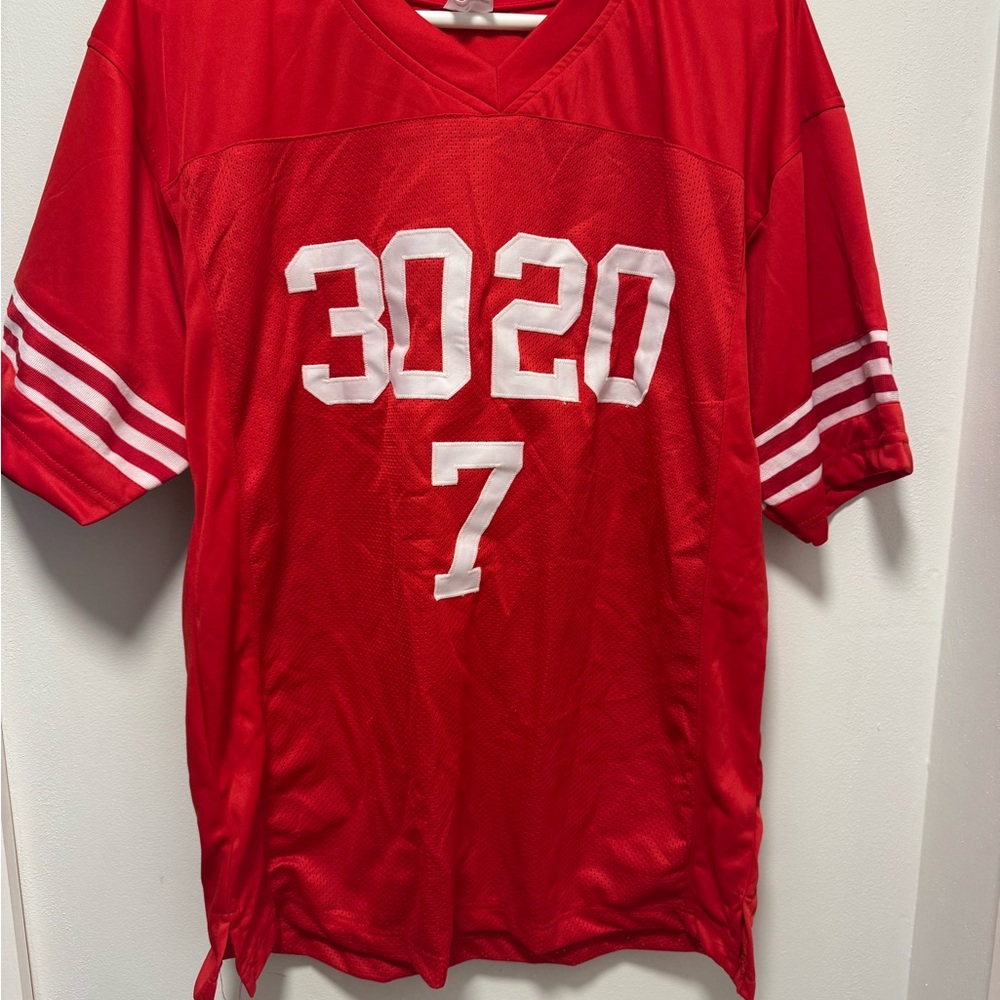 Mike Rozier Autographed/Signed Jersey Red Custom Jersey